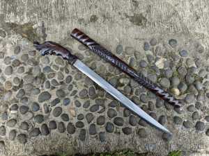 PISAU GOLOK TONGKAT NAGA BAKO