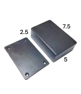 Box plastik tempat modul 7.5x5x2.5cm