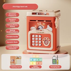 TAODUDU | Trendy Non-removable Savings Piggy Bank with Password Retrieval