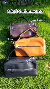 CROWN NEW BAG Hand Bag Pria dan Wanita Premium Elegan PU LEATHER Tas tangan dompet pria dan wanita