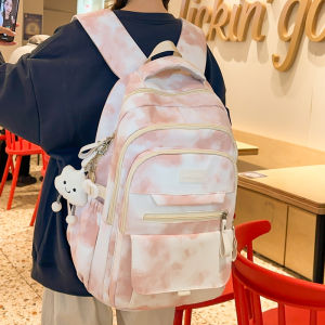 Korean Style Backpack for Middle School High School College Students and Elementary School Students 3-6 Grade