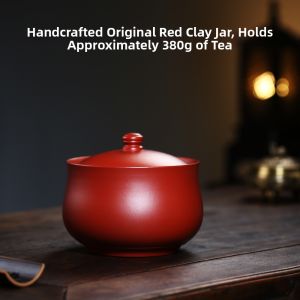 YIHUCHUN | Sealed Purple Clay Tea Storage Jar Large