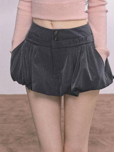 SHAOYEYAN | Elegant High-waisted A-line Pleated Short Skirt