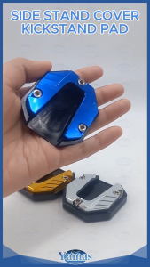 UNIVERSAL MOTORCYCLE SIDE STAND SHOES SIDE STAND COVER KICKSTAND PAD YAMAS MOTORCYCLE ACCESSORIES