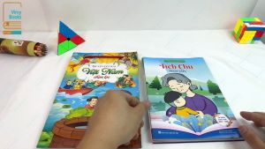 Sách - Truyện Cổ Tích Cho Bé Việt Nam Chọn Lọc Song Ngữ Việt Anh Bộ 8 Cuốn