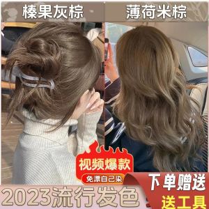 Natural Plant-Based Hair Dye for Home Use by LiSi Companion Effective Grey Covering Hair Color That Is Gentle on Hair