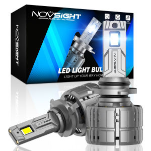 Novsight N60 9006 HB4 LED Headlight Bulb Kit 6500K Super Bright LED Lights for Car Low Beam Fog Light 200W 40000LM Plug&Play 2PCS 1 Year Warranty Free Shipping