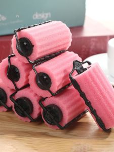 Hair Curler No Ironing Sleep Big Wave Hair Curling No Hair Injury Fringe Curls Sponge Hair Curler Sleep