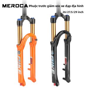 MEROCA | Phuộc Trước Xe Đạp Địa Hình Phuộc Hơi Giảm Chấn Trục Tháo Nhanh