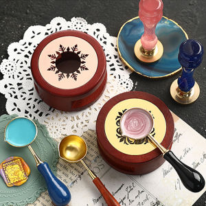 Chinatera Vintage Sealing Wax Stainless Steel Mixing Spoon for Melted Seal Wax Pills Bead Stirring Stick Rod DIY Craft Wax Sealing Stamp