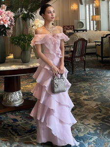 CHOUXIE | Unique Beautiful French Style Strapless Dress