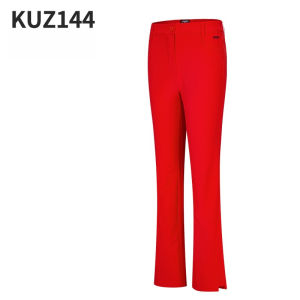 PGM | PGM Golf Womens Pants with Micro Pull Design Slim Fit and Casual Nine Cent Pants KUZ144