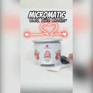 Micromatic Rice Cooker 0.6L/1.0L/1.5L - Gold Mind Everyday Low Price