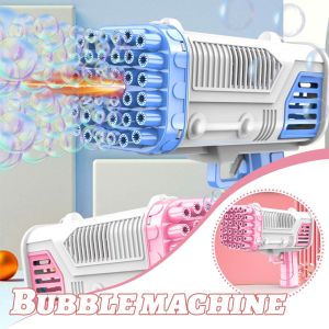 Electric Bubble Gun Children Toy Large Bubble Machine Children Toy Bubble Maker Birthday Gift Christmas Gift