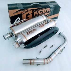 knalpot standar racing copy cms inlet 38mm/inlet 50mm.variobeatscupyfinonmaxpcx