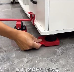 Luckin Mart Easy Furniture Appliance Lifter & Rollers Wheels Moving Tools Transport 5 Set House Heavy Duty