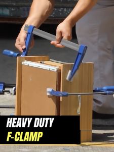 REMAX F Clamp 4" 6" 8" 10" 12" 14" 18" High Quality F Sliding Bar Clamp Woodworking F Clamp With Fast Action Sliding HEAVY DUTY