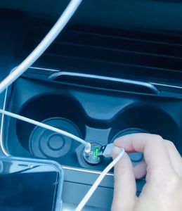 Tẩu sạc ô tô Qc3.0 PD 20W cổng USB Type-C trên xe hơi