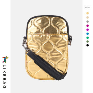 LIKEBAG Fashion Women Crossbody Bag Down Jacket Fabric Large Capacity Shoulder Crossbody Phone Bag
