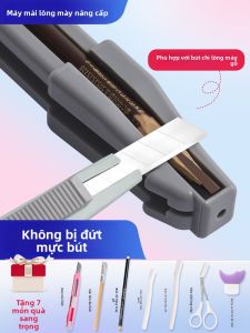 MONLEYTA | Bộ dao kéo kẻ mày gỗ cho người mới bắt đầu Bộ dụng cụ hỗ trợ kẻ mày Thiết bị cắt bút kẻ mày MONLEYTA 2023-874 Trung Quốc