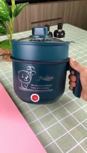 Panci Listrik Multifungsi Anti Lengket Free Kukusan / Steamer Stainless Lapis Keramik Teflon cooking pot