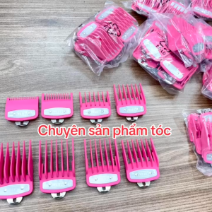 WAHL Bộ Cữ Tông Đơ Barber Gá Thép Chuyên Dụng 8 Kích Cỡ 15mm-25mm Cho Tông Đơ Chuyên Nghiệp WAHL ANDIS OSTER CHAOBA KEMEI GTS