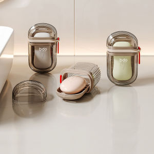 Travel Soap Dish with LidMini Soap Case Soap Bar Leak Proof Waterproof Portable Travel Soap Box Container