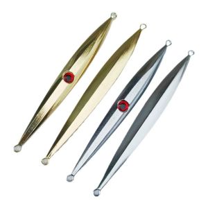 Deep Sea Boat Fishing Fast Draw Electroplated Iron Plate Bait Rapid Sink Lure for Red Snapper Mahi-Mahi 150g 200g 300g 400g