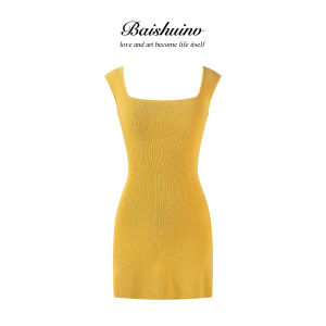 BAISHUINV | Reversible U-Neck A-Line Mini Dress Summer Fashion