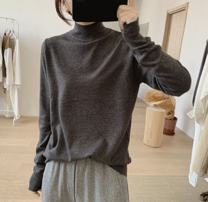Design Unique Stylish Versatile Anti-Aging Simple Knitted Top