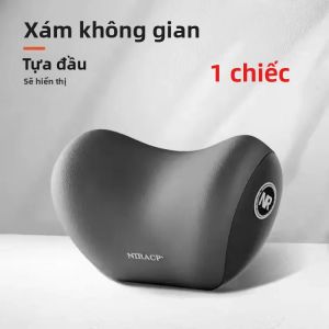 Gối Cổ Ô Tô Hỗ Trợ Thắt Lưng Sợi Tổng Hợp Hỗ Trợ Thắt Lưng Ghế Lái Tựa Lưng Đệm Tựa Đầu Thoải Mái Cho Lái Xe