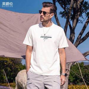 Enjeolon | Hefty Soft Long Staple Cotton Summer Short Sleeve T-Shirt for Men