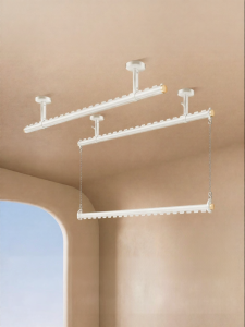 BIREN | Fixed Double Layer Wall Mounted Clothes Drying Pole