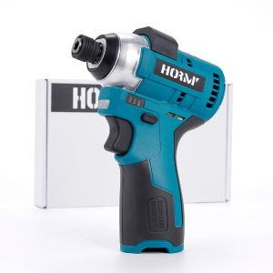 Hormy 120N.m Brushless Impact Screwdriver Cordless Electric Drill 1/4" Screw Driver Mini Fastening Tool For Makita 10.8V Battery