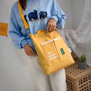 Korea Fashion Canvas Bag: A Large Capacity Shoulder Bag for Every Occasion