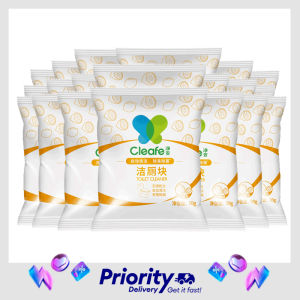 [20Pcs/set] Cleafe Toilet CleaingTablets Toilet Bowl Water Tank Decontamination Odorizer Cleaing Tablets Lemon Scent Automatic cleaning Non-corrosive