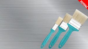 TOTAL แปรงทาสีด้ามพลาสติก 1/1.5/2/3 นิ้ว รุ่น THT846016THT846156THT846026THT846036