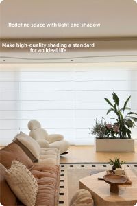 Honeycomb Venetian Sheer Fabric Shade Sample