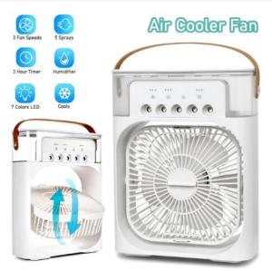 พร้อมส่ง พัดลมไอน้ำ พัดลมปรับอากาศ 3ฟังก์ชั่น น่ารัก สะดวกสบาย สำหรับการใช้งานทุกๆสถานที่