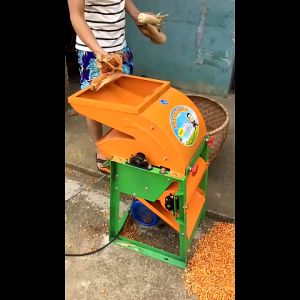 vertical corn thresher automatic corn thresher corn machine small corn thresher Household 220V