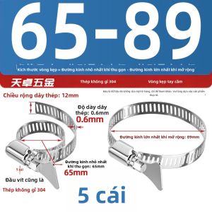 TIANZHUOJINSHU | Kẹp Ống Inox 304