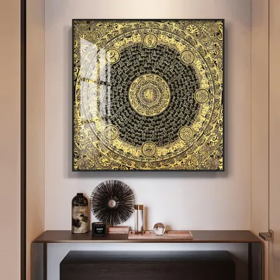 Sutra Square Tibetan Decorative Painting