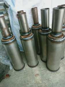 Knalpot brong truk dyna 130 HTL