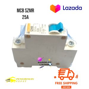 MCB Szmr 25A/ampere pemutus arus listrik/MCB SZMR AMPERE PEMUTUS ARUS LISTRIK PLN SZMR 25A