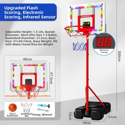 LEBISHENG | Adjustable Height Kids Basketball Hoop