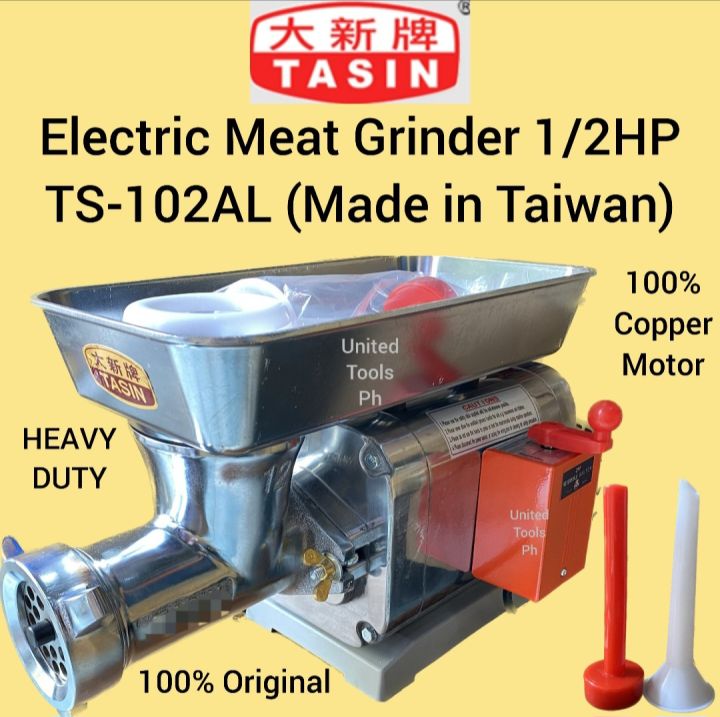 TASIN Original Electric Meat Grinder Mincer 1/2HP TS-102AL Made in