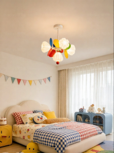 FANCY LAMP CLUB | Dopamine Creative Eye-Protective Full Spectrum Bedroom Chandelier