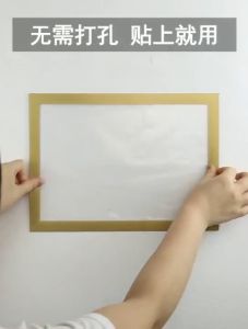 Multi-functional Picture Frame Childrens Drawings Picture Frame Wall Décor Magnetic Photo Frame