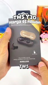 [TERBARU DARI TOKO KAMI]Y30 Mikrofon 5.0 Earphone Bluetooth TWS HiFi Stereo Waterproof Earbuds Wireless TWS Bluetooth Headset Bluetooth TWS