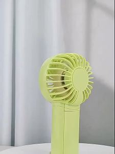 Quạt Mini Cầm Tay Di Động Nhẹ Thiết Kế Sáng Tạo Kích Thước Bỏ Túi Làm Mát Không Khí Cho Học Sinh Du Lịch Ngoài Trời Tiếng Ồn Thấp Quạt Làm Mát Bằng Nhựa